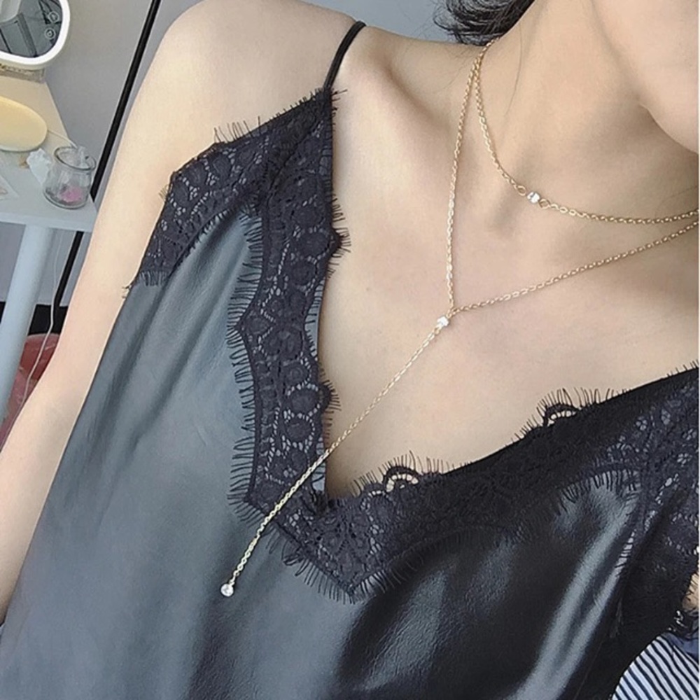 Last One ❤️ Two layer necklace - Picture 2 of 4